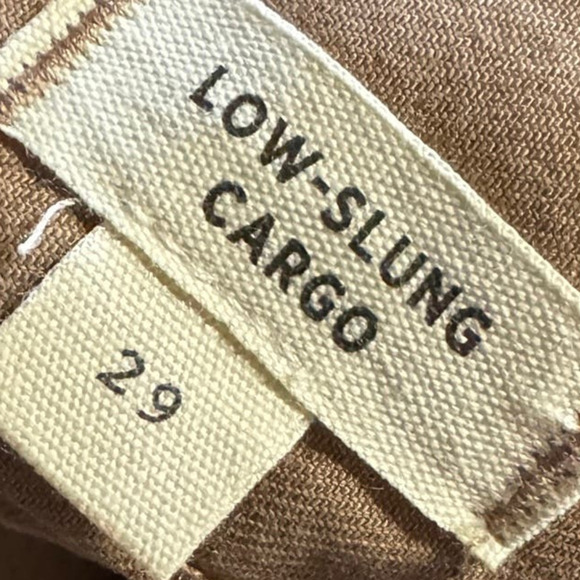 Madewell Garment-Dyed Low-Slung Straight Cargo Pants - Picture 6 of 7